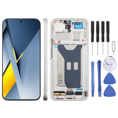 For Xiaomi Poco F8 Ultra Original LCD Screen Digitizer Full Assembly with Frame, For Xiaomi Poco F8 Ultra(Original)