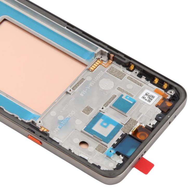For Tecno Camon 40 Premier CM8 Original LCD Screen Digitizer Full Assembly with Frame