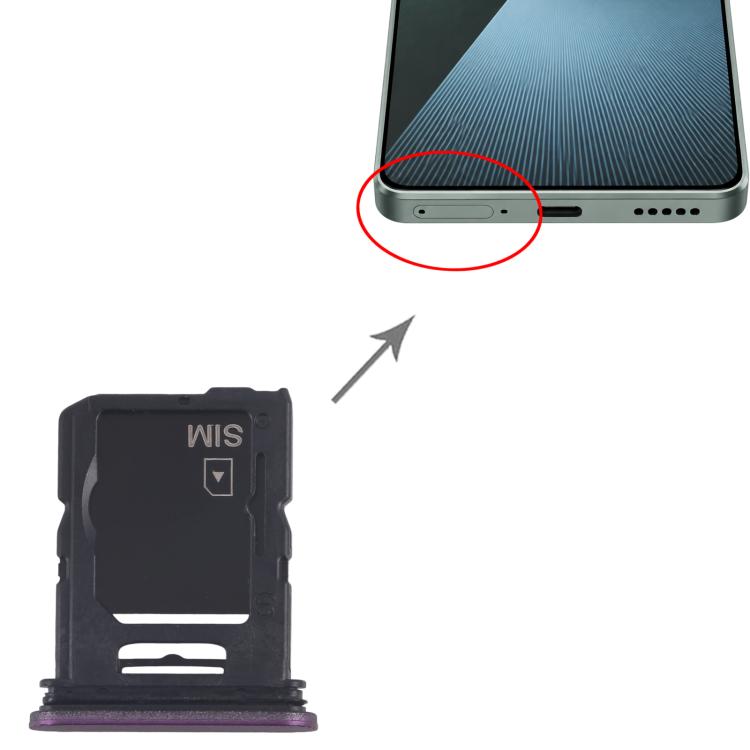 For Sony Xperia 1 VII Original SIM Card Tray + Micro SD Card Tray, For Sony Xperia 1 VII(Original)