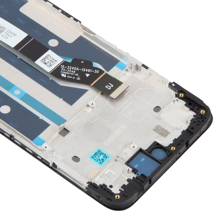 For Motorola Moto G17 Original LCD Screen Digitizer Full Assembly with Frame, For Motorola Moto G17(Original)