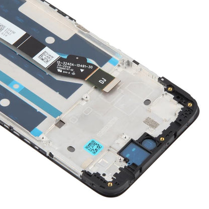 For Motorola Moto G17 Original LCD Screen Digitizer Full Assembly with Frame, For Motorola Moto G17(Original)