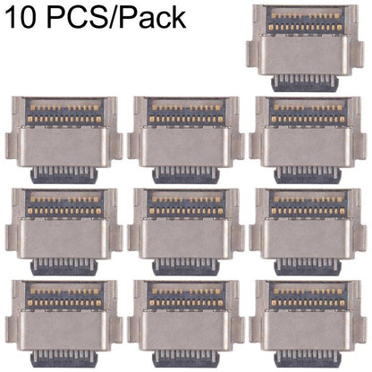 For Galaxy Tab S7 SM-T870/T875/T876 10pcs Original Charging Port Connector, For Galaxy Tab S7(Original)