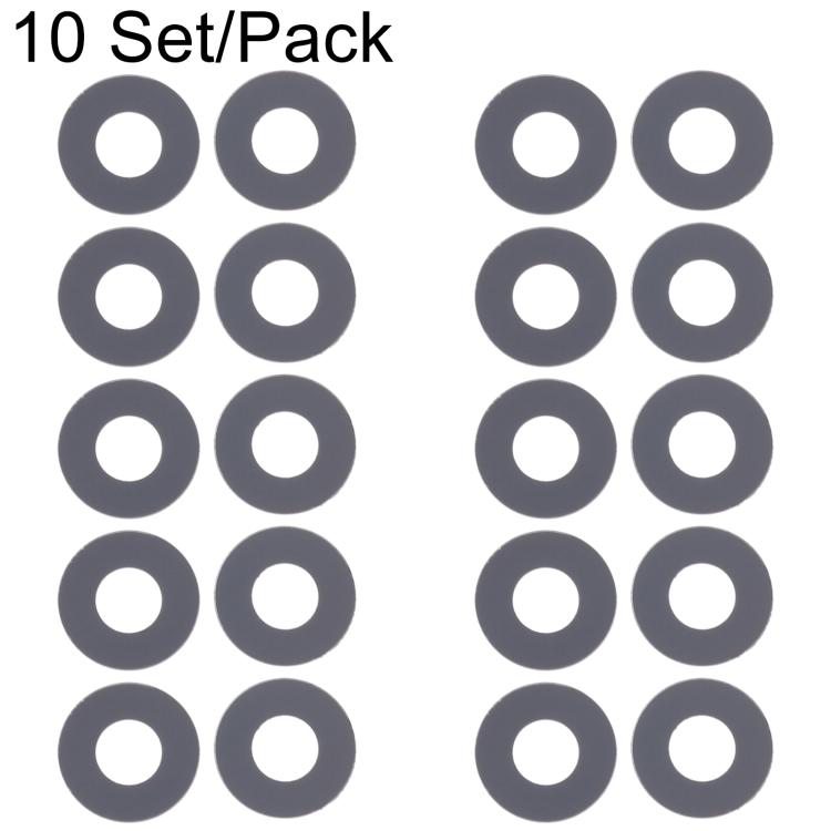 For Galaxy Tab S9 FE+ 5G SM-X616/X610 10set Back Camera Lens, For Galaxy Tab S9 FE+ 5G