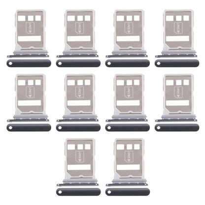 For Huawei Pura 70 10pcs Original SIM Card Tray + SIM Card Tray, For Huawei Pura 70(Original)