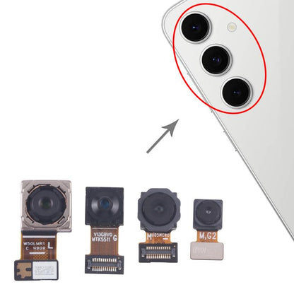 For Samsung Galaxy S24 FE SM-S721B Original Camera Set (Telephoto + Wide + Back Main Camera + Front Camera), For Samsung Galaxy S24 FE(Original)