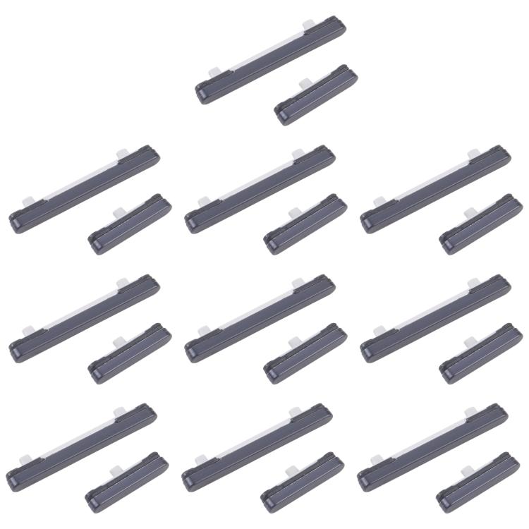 For Samsung Galaxy S25 Edge SM-S937B 10pcs Power Button and Volume Control Button, For Samsung Galaxy S25 Edge