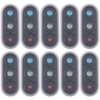 For Samsung Galaxy A37 SM-A376B 10pcs Rear Camera Lens Cover, For Samsung Galaxy A37