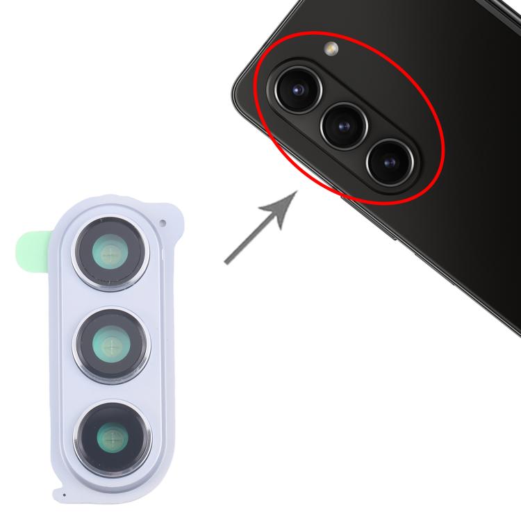 For Samsung Galaxy Z Fold5 SM-F946B 10pcs Rear Camera Lens Cover, For Samsung Galaxy Z Fold5