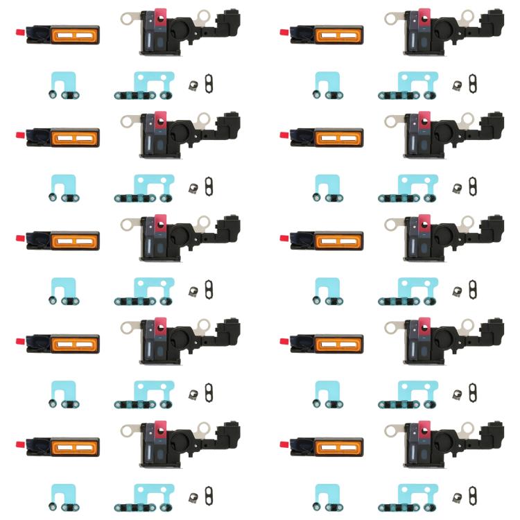 For iPhone 16e 10sets Speaker Ringer Buzzer Dustproof Mesh, For iPhone 16e