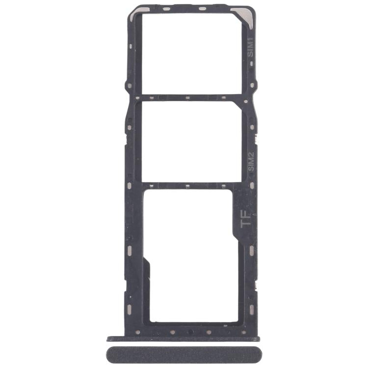 For ZTE Blade A55 Z2450 SIM Card Tray + SIM Card Tray + Micro SD Card Tray, For ZTE Blade A55(Original)