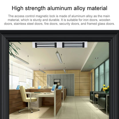 YH-180D Double Door Magnetic Lock (180kg)