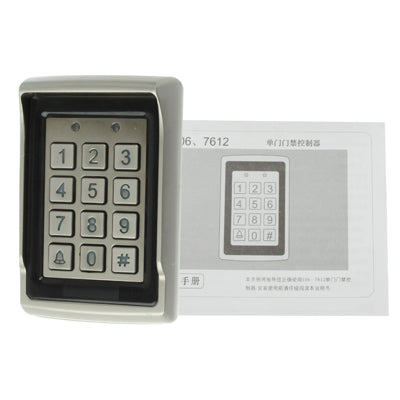 Stainless Steel Stand-Alone Single Door Access Controller with Keypad, Support EM Card Reader (AK106), AK106