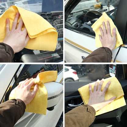 KANEED Synthetic Chamois Drying Towel Super Absorbent PVA Shammy Cloth for Fast Drying of Car, Size: 43 x 32 x 0.2cm, UK Stock Drying Towel Super Absorbent PVA Shammy Cloth, US Stock Drying Towel Super Absorbent PVA Shammy Cloth