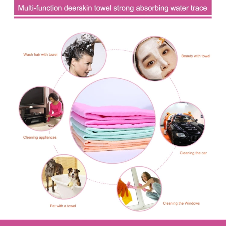 KANEED Synthetic Chamois Drying Towel Super Absorbent PVA Shammy Cloth for Fast Drying of Car, Size: 43 x 32 x 0.2cm, UK Stock Drying Towel Super Absorbent PVA Shammy Cloth, US Stock Drying Towel Super Absorbent PVA Shammy Cloth