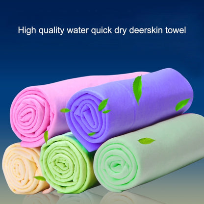 KANEED Synthetic Chamois Drying Towel Super Absorbent PVA Shammy Cloth for Fast Drying of Car, Size: 43 x 32 x 0.2cm, UK Stock Drying Towel Super Absorbent PVA Shammy Cloth, US Stock Drying Towel Super Absorbent PVA Shammy Cloth