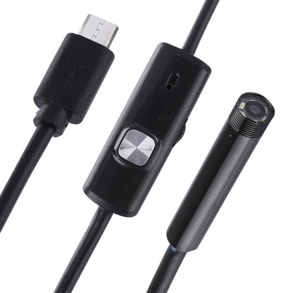 Waterproof Micro USB Endoscope Snake Tube Inspection Camera with 6 LED for OTG Android Phone, Length: 5m, Lens Diameter: 7mm, 7mm