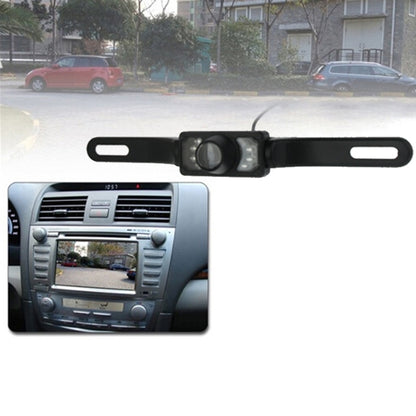 7 LED IR Infrared Waterproof Night Vision License Plate Frame Astern Backsight With Scaleplate, Support Installed in GPS Navigator , Wide Viewing Angle: 140 degree (YX001), YX001