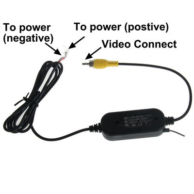 Waterproof Wireless Transmitting Receiving Punch DVD Rear View Camera , With Scaleplate , Support Installed in Car DVD Navigator or Car Monitor , Wide Viewing Angle: 170 degree (WX004), Wireless