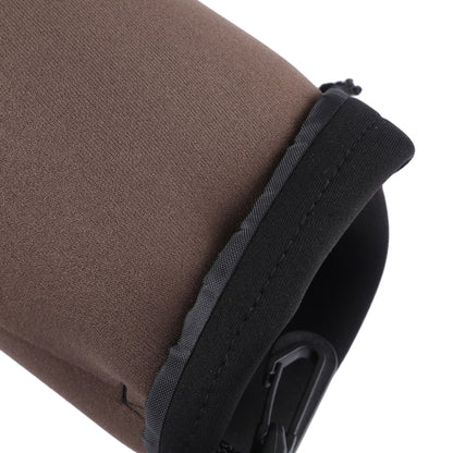 Neoprene SLR Camera Lens Carrying Bag Pouch Bag with Carabiner, Size: 10x18cm, Size: 10x18cm