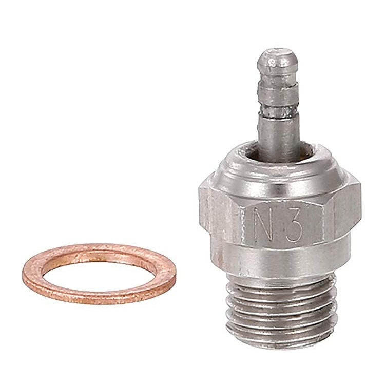 70117 N3 Glow Plug #3 Spark Hot Nitro Engine Traxxas OS RC HSP 1:10th Car, N3 Glow Plug