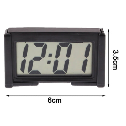 LCD Digital Electronic Car Clock Car Interior Accessory Date Calendar Time Display, Car Time Display