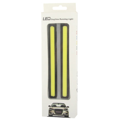 2 x 6W DIY White LED Daytime Running Light / DRL Lamp, Length: 17cm, Length: 17cm(Silver), Length: 17cm(Black)