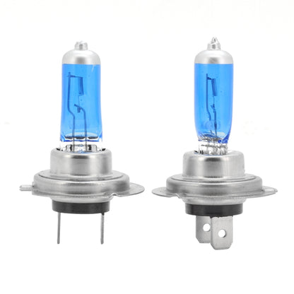 H7 Halogen Car Headlight, 2400 Lumens White Light, 12V / 100W 6000K, H7