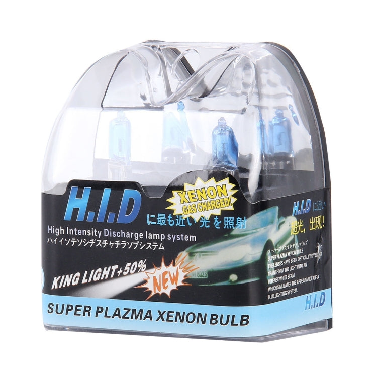 Halogen Bulb, Super White Car Headlight Bulb, 12 V / 55W, 6000K 1700 LM (Pair), H1, H4, 9005, 9006, H7, H11