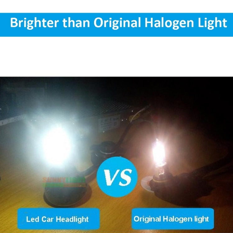 2 PCS H7-5HL-40W 4000lm / 6000K Car LED Headlight, White Light, DC 9-36V, H7