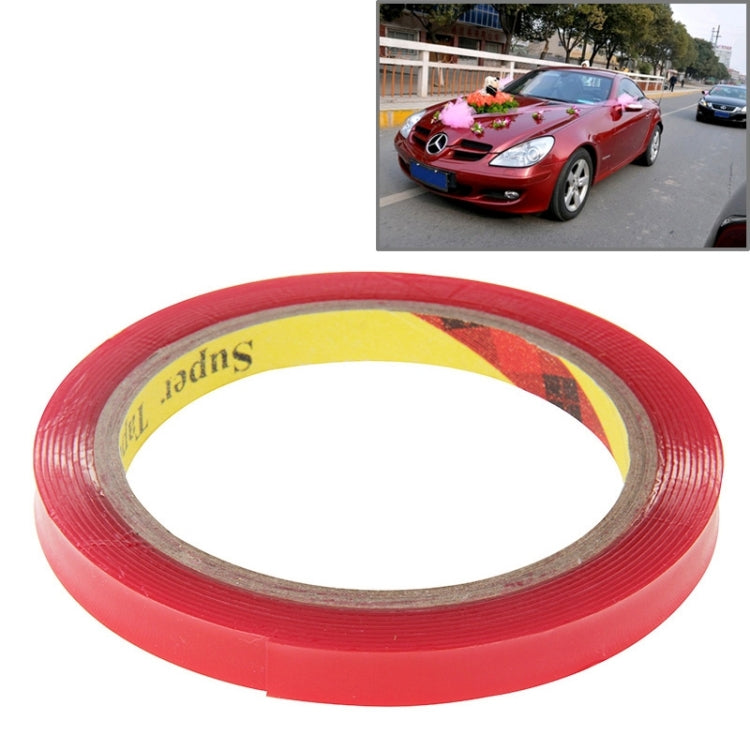 Universal Transparent Double Sided Adhesive Tape, Width: 1cm, Length: 2m, 1cm
