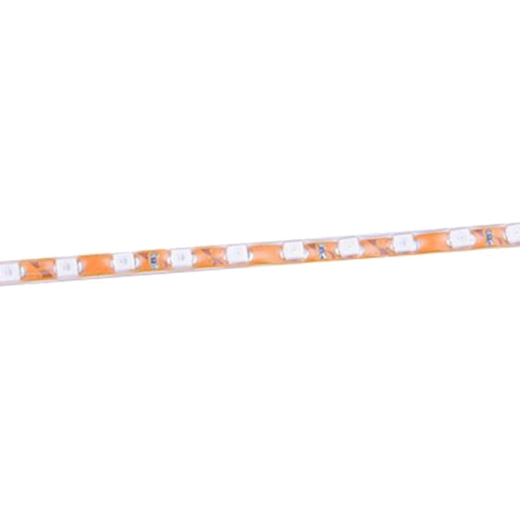 5 PCS Flow Style 45 LED 3528 SMD Waterproof Flexible Car Strip Light for Car Decoration, DC 12V, Length: 45cm, 45cm Yellow, 45cm Dark Blue, 45cm Green, 45cm Ice Blue, 45cm Pink, 45cm Red, 45cm White