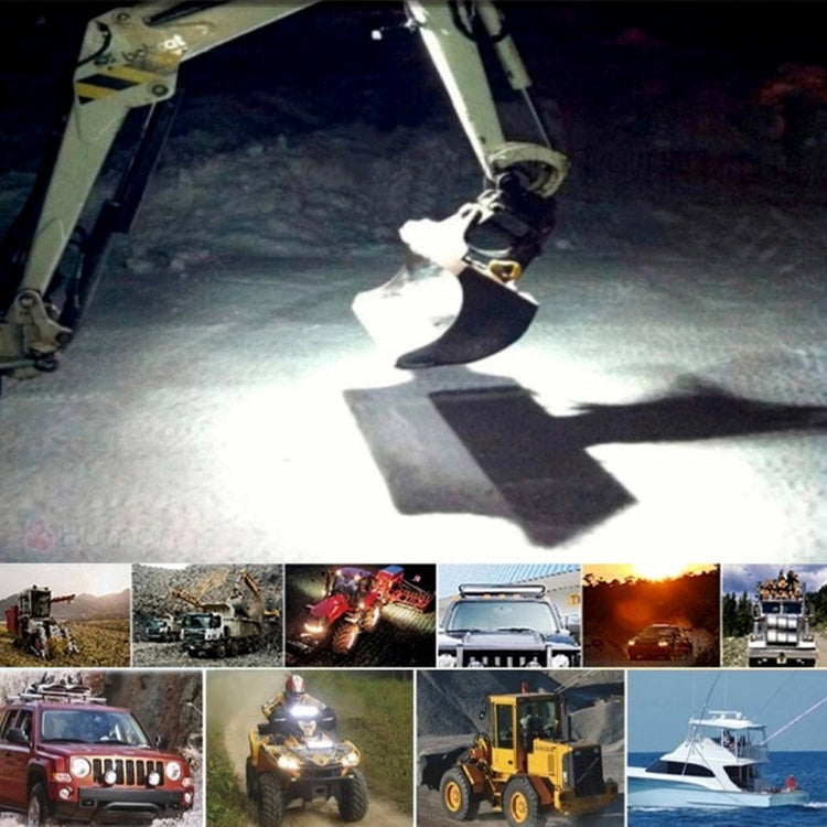 18W CREE 6 LED White Light Condenser Engineering Lamp / Waterproof IP67 SUVs Light, DC 10-30V, 6 LED