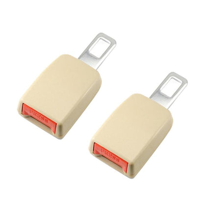 2 PCS Universal Car Seat Belt Extension Buckle, (Grey), (Black), (Khaki)