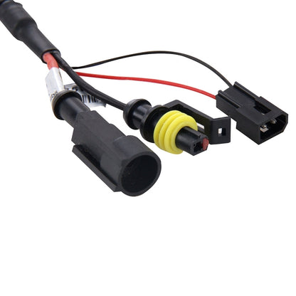 12V 35W H4-3 HID Xenon Light High Intensity Discharge Lamp Kit, Color Temperature: 6000K, H4+35W 6000K