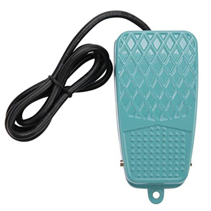 TFS-105 AC 250V 10A Anti-slip Metal Case Foot Control Pedal Switch, Cable Length: 90cm, TFS-105