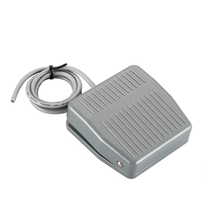 TFS-201 AC 250V 10 A Electric Power Plastic Foot Switch Power Pedal, Cable Length: 1m, TFS-201 1m