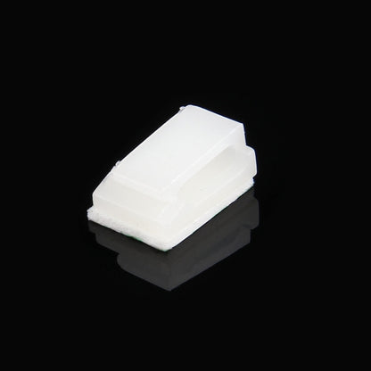 100 PCS Adhesive Backed Cable Clip  Set, 100 PCS