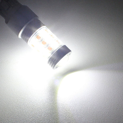 T20/7443 8W 420LM White + Yellow Light 42 LED 2835 SMD Car Brake Light Steering Light Bulb, DC 12V, T20