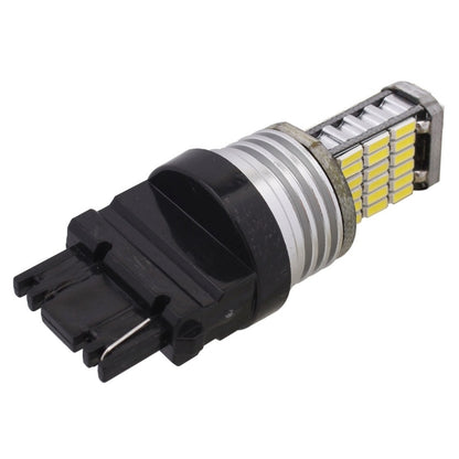 2 PCS T25 3156 9W 450LM White Light 45 LED 4014 SMD Car Brake Light Reverse Lamp Parking Light Bulb, DC 12V, 3156