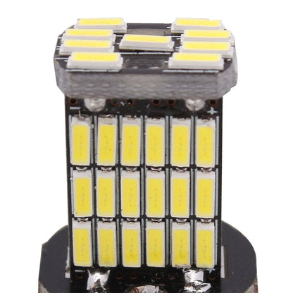 2 PCS T25 3156 9W 450LM White Light 45 LED 4014 SMD Car Brake Light Reverse Lamp Parking Light Bulb, DC 12V, 3156