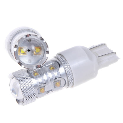 2 PCS 7443 650 Lumen 50W 10-3535-LEDs 6500K White Light Brake Light, DC 12-24V, 7443