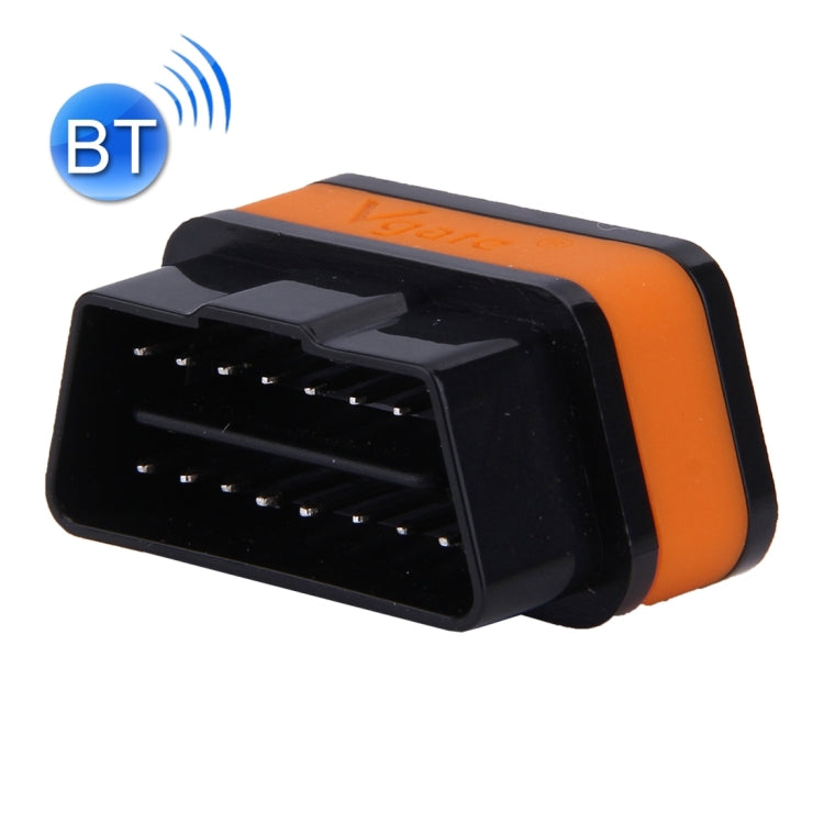 Vgate iCar II Super Mini ELM327 OBDII Bluetooth V3.0 Car Scanner Tool, Support Android OS, Support All OBDII Protocols, Bluetooth V3.0 Orange + Black, Bluetooth V3.0 Blue, Bluetooth V3.0 Green, Bluetooth V3.0 Black, Bluetooth V3.0 Oragne