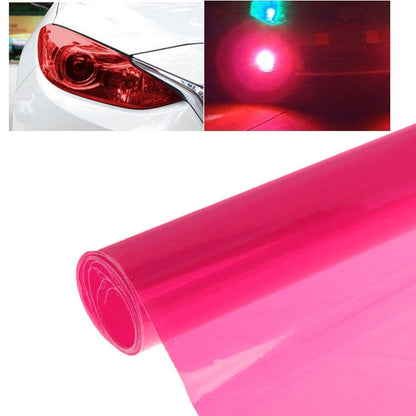 Protective Decoration Flash Point Car Light Membrane /Lamp Sticker, Size: 195cm x 30cm, Dark Black, Baby Blue, Fluorescent Green, Pink, Crystal Green, Matte Black, Dark Blue, Grey Black