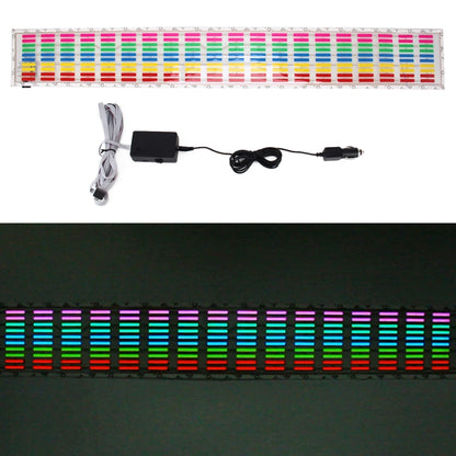 5 Colors Music Active EL Car Sticker Equalizer with Car Charger, Size: 90cm x 10cm, 90 x 10cm
