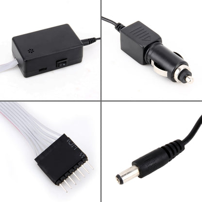 5 Colors Music Active EL Car Sticker Equalizer with Car Charger, Size: 90cm x 10cm, 90 x 10cm