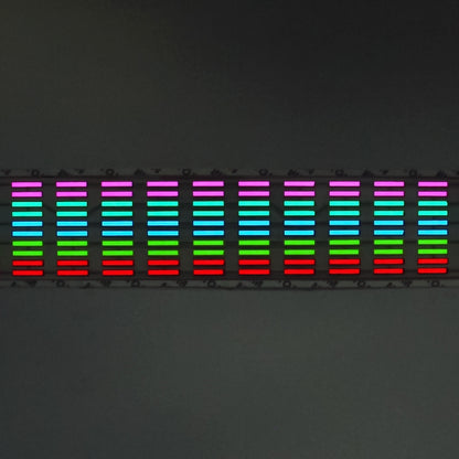 5 Colors Music Active EL Car Sticker Equalizer with Car Charger, Size: 90cm x 10cm, 90 x 10cm
