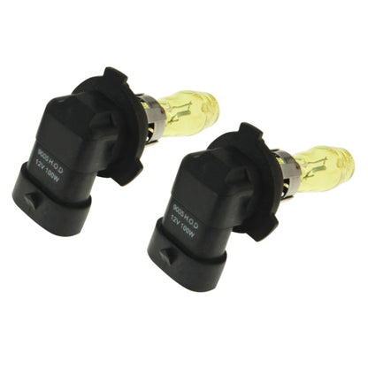 2 X 9005 HOD Halogen Bulbs 12V 100W 2400 LM 3500K Yellow Light Headlights, 9005