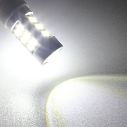 2 PCS T20 4.2W 630LM White Light Dual Wires 21 LED 2835 SMD Car Brake Light Daytime Running Light Bulb,  DC 12V, T20 Dual Wires
