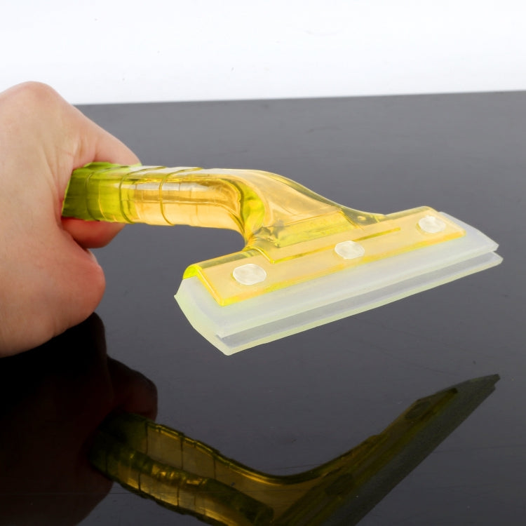 Car Window Plastic Nonslip Handle Glass Wiper / Window Cleaning Tool, Size: 15.8 x 14.8cm