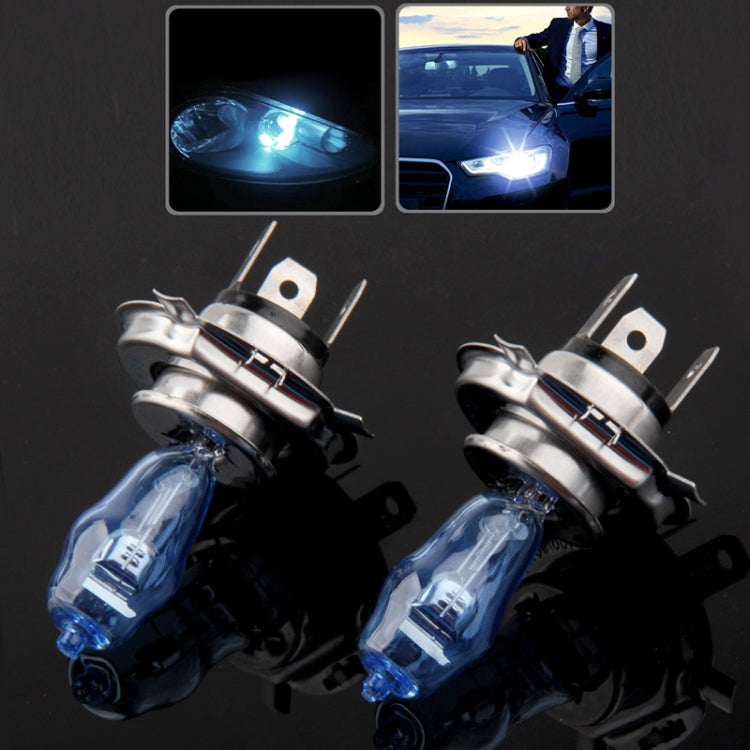 Halogen Bulb, Super White Car Headlight Bulb, 12 V / 100W, 6000K 2400 LM  (Pair), HOD 9006, HOD H3, HOD H7, HOD 9005, HOD H4